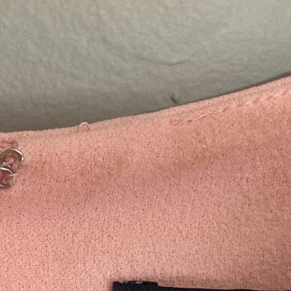 Tommy Hilfiger Pink Lace Up Midi Dress - Picture 3 of 5